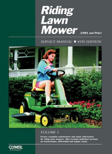 Stock image for Riding Lawn Mower Service Manual for sale by Better World Books