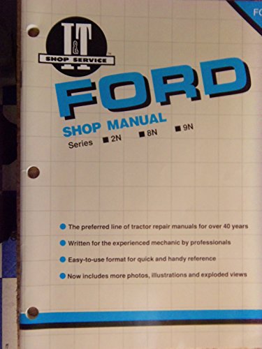 9780872886070: Ford Shop Manual Series 2N, 8N, 9N/Fo-4