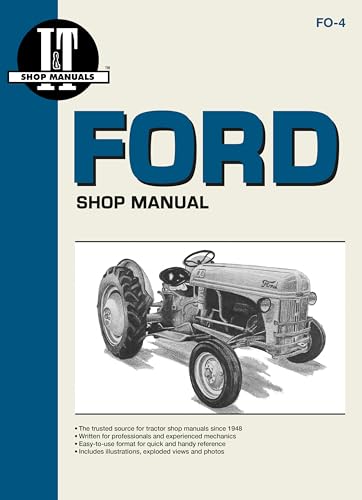 Stock image for Ford Shop Manual Series 2N, 8N, 9N/Fo-4 for sale by Librairie Th  la page