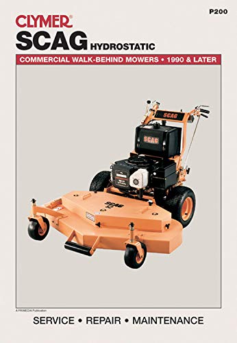 Clymer Scag Hydrostatic: Commercial Walk-Behing Mowers, 1990 & Later (Automobile to Lawn Mower)