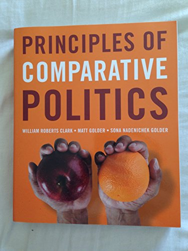 Beispielbild fr Principles of Comparative Politics zum Verkauf von Better World Books