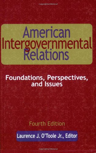 9780872893078: American Intergovernmental Relations, Fourth Edition