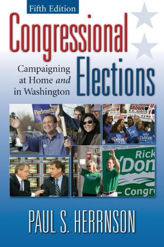 Beispielbild fr Congressional Elections : Campaigning at Home and in Washington zum Verkauf von Better World Books