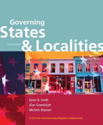 Stock image for Governing States and Localities for sale by Better World Books