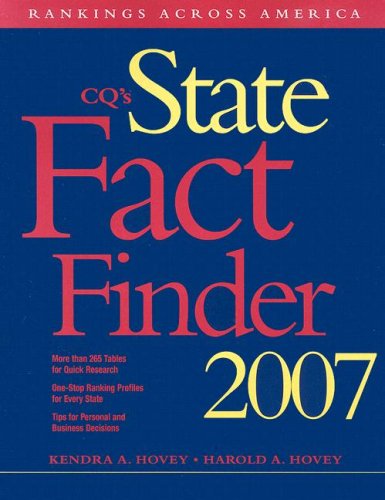 Beispielbild fr State Fact Finder 2007 : Rankings Across America zum Verkauf von Better World Books