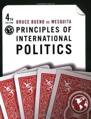 Imagen de archivo de Principles of International Politics a la venta por Decluttr