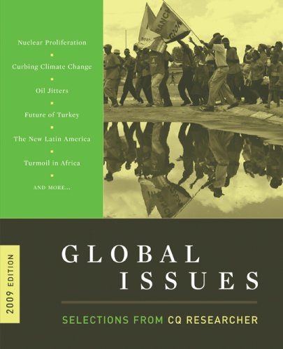 Imagen de archivo de Global Issues: Selections from CQ Researcher, 2009 Edition (NEW!!) a la venta por BookHolders