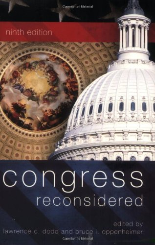 Imagen de archivo de Congress Reconsidered a la venta por BookHolders