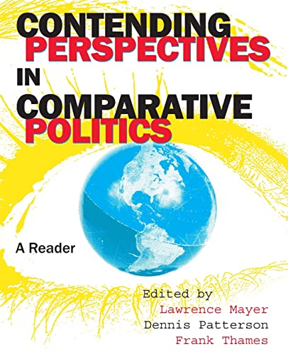Beispielbild fr Contending Perspectives in Comparative Politics : A Reader zum Verkauf von Better World Books