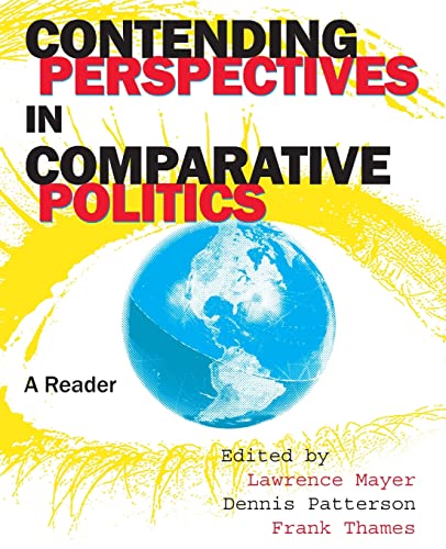 Imagen de archivo de Contending Perspectives in Comparative Politics : A Reader a la venta por Better World Books