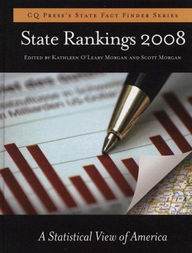 Imagen de archivo de State Rankings 2008 (Cq's State Fact Finder) a la venta por BookHolders
