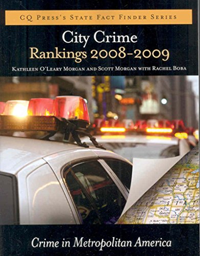 Imagen de archivo de City Crime Rankings 2008-2009: Crime in Metropolitan America, 15th Edition a la venta por Books Puddle