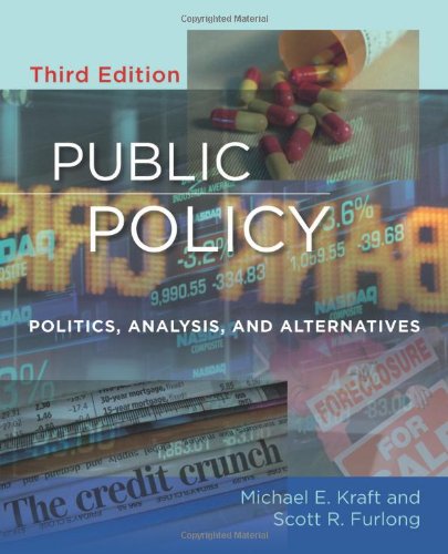 Beispielbild fr Public Policy: Politics, Analysis, and Alternatives zum Verkauf von Wonder Book