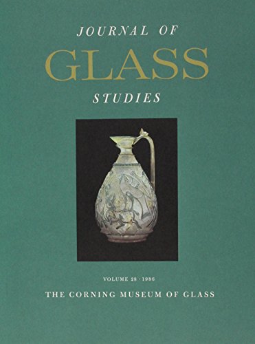 Imagen de archivo de Journal of Glass Studies, 1986 a la venta por HPB-Ruby