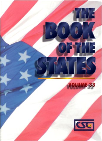 Imagen de archivo de Book of the States 2000-2001 a la venta por Better World Books: West