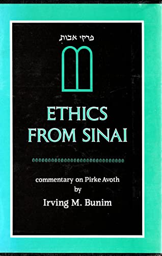 Beispielbild fr Ethics from Sinai zum Verkauf von WorldofBooks