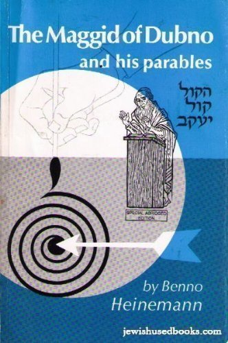 9780873061568: Maggid of Dubno and His Parables