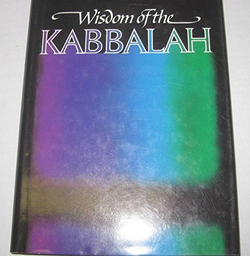 Stock image for Wisdom of the Kabbalah for sale by Front Cover Books