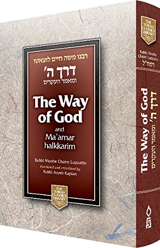 Stock image for The Way of God: Derech Hashem (Torah Classics Library) (English and Hebrew Edition) for sale by Ergodebooks
