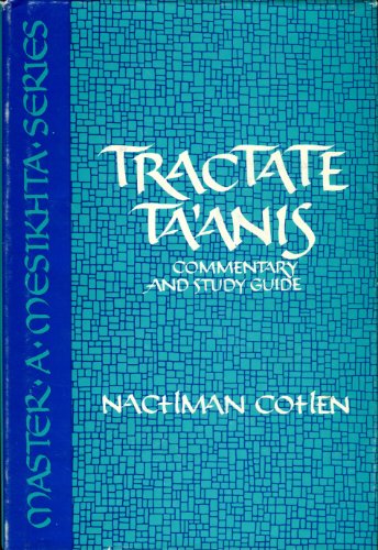 Stock image for Tractate Taanis : Commentary and Study Guide for sale by Better World Books