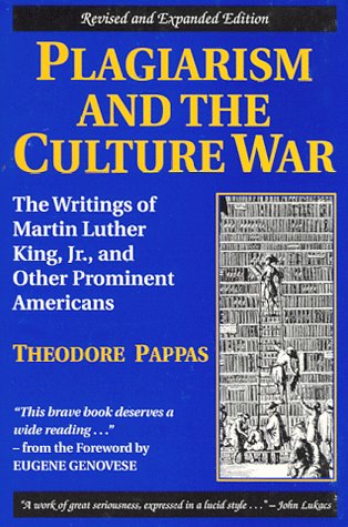 Beispielbild fr Plagiarism and the Culture War: The Writings of Martin Luther King, Jr., and Other Prominent Americans zum Verkauf von Front Cover Books