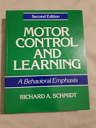 9780873221153: Motor Control and Learning: A Behavioral Emphasis