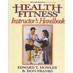 Beispielbild fr Health Fitness Instructor's Handbook zum Verkauf von Better World Books