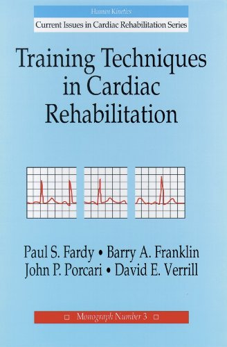 Beispielbild fr Training Techniques in Cardiac Rehabilitation zum Verkauf von SecondSale