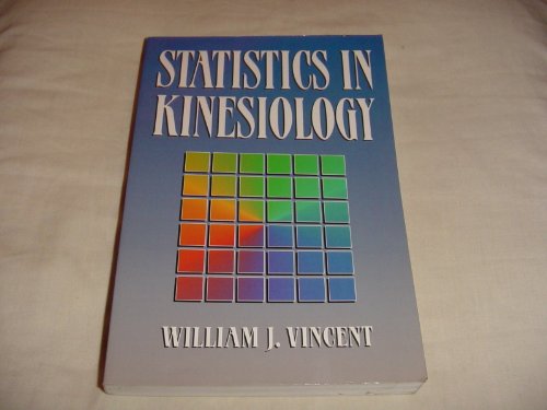 9780873226998: Statistics in Kinesiology