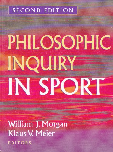 Imagen de archivo de Philosophic Inquiry in Sport a la venta por Front Cover Books