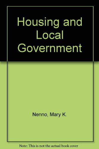 Stock image for Housing and Local Government for sale by Better World Books