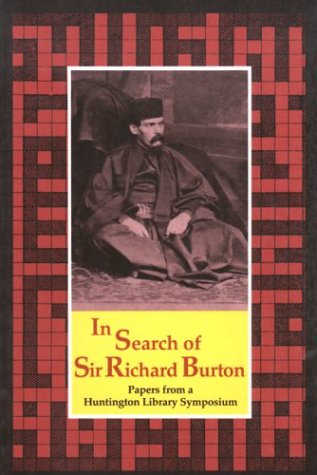 Beispielbild fr In Search of Richard Burton: Papers from a Huntington Library Symposium zum Verkauf von Books From California