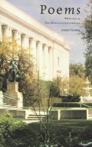 Stock image for Poems: Written at the Huntington Library for sale by Book Alley