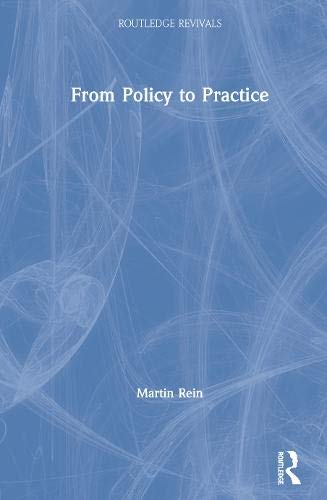 9780873321945: From Policy to Practice (Routledge Revivals)