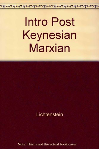 9780873322140: An Introduction to Post-Keynesian and Marxian Theories of Value and Price