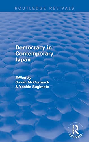 Stock image for Democracy in Contemporary Japan for sale by Irish Booksellers