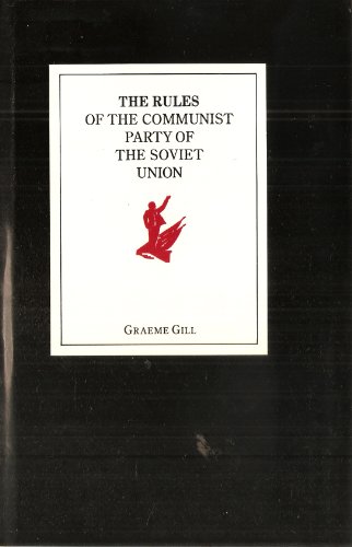 Imagen de archivo de The Rules of the Communist Party of the Soviet Union a la venta por Lot O'Books