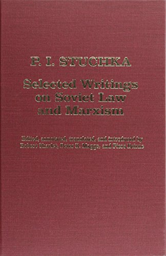 Beispielbild fr Selected Writings on Soviet Law and Marxism zum Verkauf von Better World Books