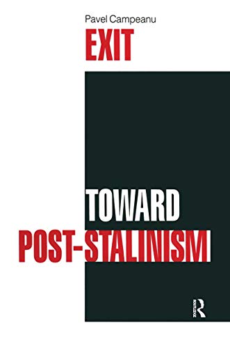 Stock image for Exit: Toward Post-Stalinism for sale by Revaluation Books