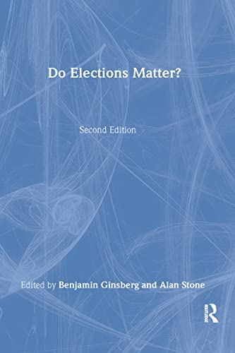 Imagen de archivo de Do Elections Matter? a la venta por Books Puddle