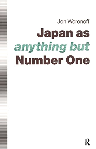 Beispielbild fr Japan as (Anything but) Number One zum Verkauf von Blackwell's