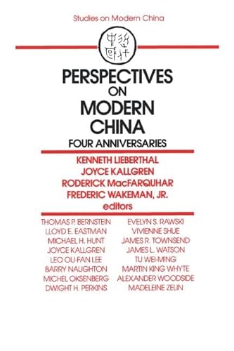 Beispielbild fr Perspectives on Modern China: Four Anniversaries (Studies on Modern China) zum Verkauf von Wonder Book