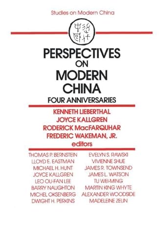 Imagen de archivo de Perspectives on Modern China: Four Anniversaries (Studies on Modern China) a la venta por Wonder Book