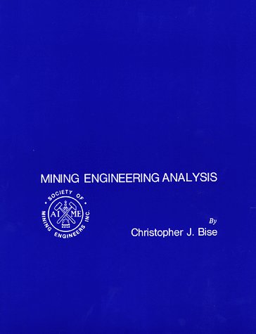 Imagen de archivo de Mining Engineering Analysis a la venta por HPB-Red