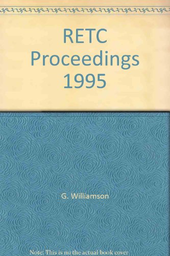 Imagen de archivo de PROCEEDINGS 1995 RAPID EXCAVATION AND TUNNELING CONFERANCE a la venta por ARD Books