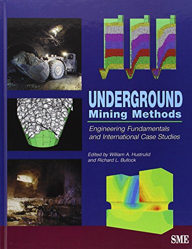 Stock image for Underground Mining Methods: Engineering Fundamentals and International Case Studies for sale by Pieuler Store