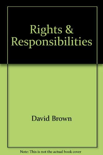 Imagen de archivo de Rights and Responsibilities (California Landlords Law Book: Rights and Re a la venta por Hawking Books