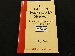Stock image for Independent paralegal's handbook (Independent Paralegal's Handbook) for sale by SecondSale