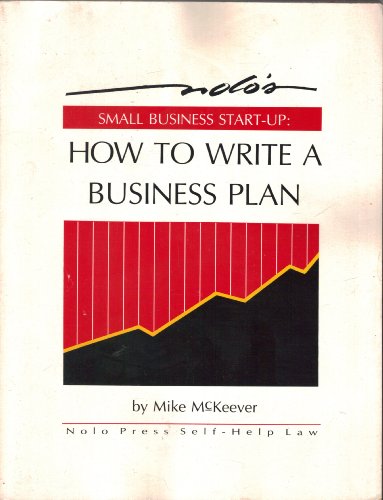 Stock image for Small Business Start-up: How to Write a Business Plan for sale by -OnTimeBooks-