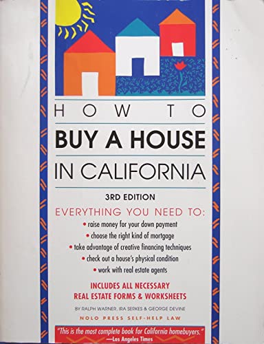 Beispielbild fr How to Buy a House in California zum Verkauf von Top Notch Books